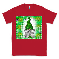 Red St. Patricks Day Gnome Classic Tee - CowhideDigitalArt
