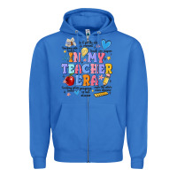 True Royal in my teacher era Zipper Hoodie - MaliasSmallBusiness