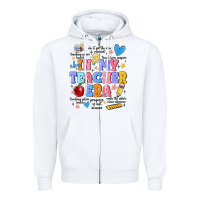In My Teacher Era Zipper Hoodie | Teevron