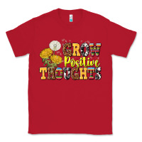 Red grow positive thoughts Classic Tee - NancyCooperArtShop