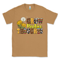 Toasted Coconut grow positive thoughts Classic Tee - NancyCooperArtShop