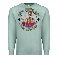 Seafoam good moms say bad words Premium Sweatshirt - Artiststas