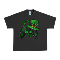 Pigment Black St Patricks Day Gamer Urban Heavy Tee - Jasminsmagicworld