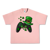 Salmon St Patricks Day Gamer Urban Heavy Tee - Jasminsmagicworld