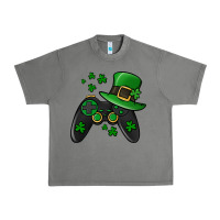 Tornado St Patricks Day Gamer Urban Heavy Tee - Jasminsmagicworld