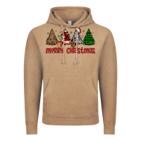 Vintage Coffee merry christmas tree Vintage Hoodie - JahusDesignShop