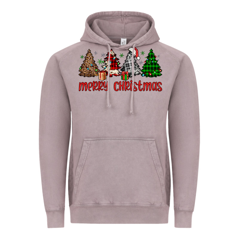 Merry Christmas Tree Vintage Hoodie by JahusDesignShop | Teevron