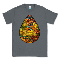 Charcoal Heather Fall Teardrop Classic Tee - LillyAllenDesigns