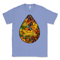 Colony Blue Fall Teardrop Classic Tee - LillyAllenDesigns