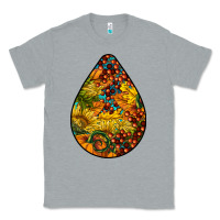 Heather Grey Fall Teardrop Classic Tee - LillyAllenDesigns