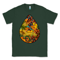 Sports Green Fall Teardrop Classic Tee - LillyAllenDesigns