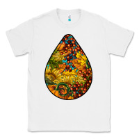 White Fall Teardrop Classic Tee - LillyAllenDesigns