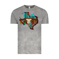 Cloud Rock bullskull texas map Vintage Tee - JahusDesignShop