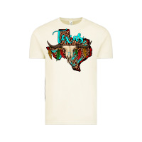 Vintage Arctic bullskull texas map Vintage Tee - JahusDesignShop