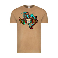 Vintage Camel bullskull texas map Vintage Tee - JahusDesignShop