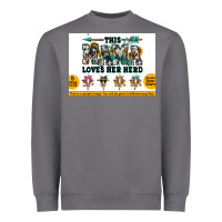 Storm This mama  loves her herd goats Heavyweight Sweatshirt - Jasminsmagicworld