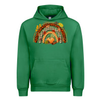 Emerald fall rainbow Urban Hoodie - CowGirlArtShop