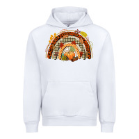 White fall rainbow Urban Hoodie - CowGirlArtShop