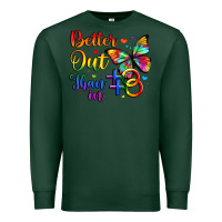 Sports Green better out than in Premium Sweatshirt - Artiststas