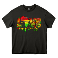 Asphalt love my roots juneteenth Heavy Core Tee - texasbilliewilder