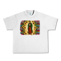 Lunar Rock serape our lady of guadalupe2 Urban Heavy Tee - JahusDesignShop