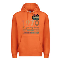 Carrot Vintage 1970 Limited Edition 50 Years Of Being Awe Premium Hoodie - Bettercallsaul