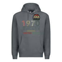 Rock Vintage 1970 Limited Edition 50 Years Of Being Awe Premium Hoodie - Bettercallsaul