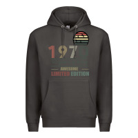 Smoke Vintage 1970 Limited Edition 50 Years Of Being Awe Premium Hoodie - Bettercallsaul