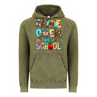 Vintage Olive game over back to school Vintage Hoodie - AdoDesignShop