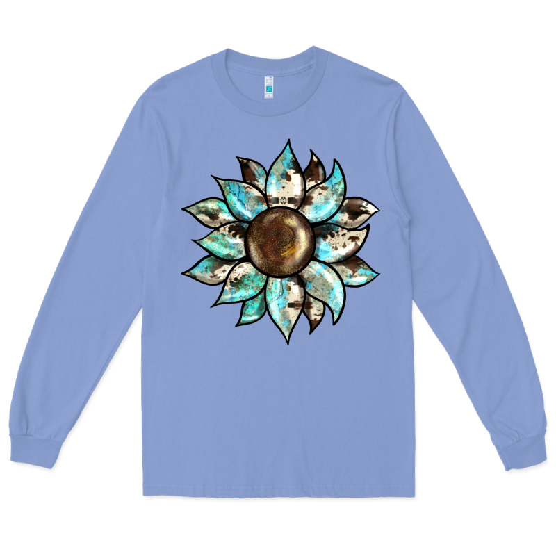 Sunflower Long Sleeve Tee by BarkalooDesign | Teevron