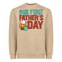 Mushroom our first father's day Heavyweight Sweatshirt - Artiststas