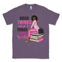 Lavender good things come to those who hustle Classic Tee - NancyCooperArtShop