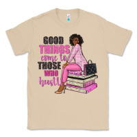 Mushroom good things come to those who hustle Classic Tee - NancyCooperArtShop
