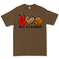 Cacao peace love basketball Premium Tee - Zillion Design Studio