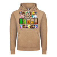 Vintage Coffee battery life of a teacher Vintage Hoodie - AdoDesignShop
