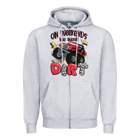 On Weekends We Wear Dirt Zipper Hoodie | Teevron