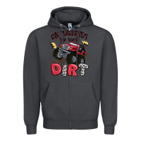 Smoke on weekends we wear dirt Zipper Hoodie - MaliasSmallBusiness