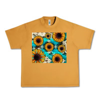 Peanut Butter gemstone sunflower Urban Heavy Tee - JahusDesignShop