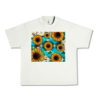 Pistachio gemstone sunflower Urban Heavy Tee - JahusDesignShop