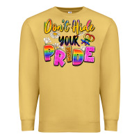 Antique Gold don't hide your pride Premium Sweatshirt - Artiststas