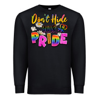Black don't hide your pride Premium Sweatshirt - Artiststas