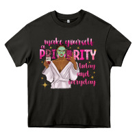 Asphalt make yourself a priority today and everyday Heavy Core Tee - texasbilliewilder