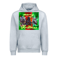 Heather Grey merry christmas gnomies Urban Hoodie - CowGirlArtShop