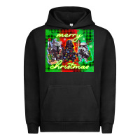 Pigment Black merry christmas gnomies Urban Hoodie - CowGirlArtShop