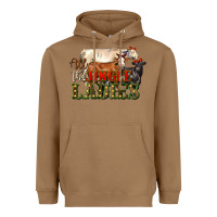 Toasted Coconut all the jingle ladies christmas cows Heavyweight Hoodie - LillyAllenDesigns