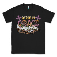 Black grow in grace Classic Tee - NancyCooperArtShop