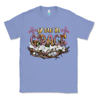 Colony Blue grow in grace Classic Tee - NancyCooperArtShop