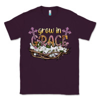 Plum grow in grace Classic Tee - NancyCooperArtShop
