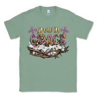 Sage grow in grace Classic Tee - NancyCooperArtShop