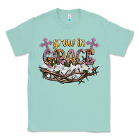 Seafoam grow in grace Classic Tee - NancyCooperArtShop